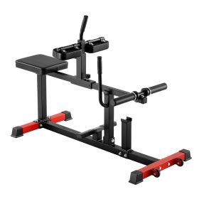 Seated Calf Machine, 440 LBS Capacity Calf Raise Machine, Seated Calf Raise Leg Exercise Home Gym, Calf Workout Training Equipment