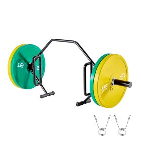 Trap Bar Hex Bar, Open-Ended Frame Hex Barbell, 2-Inch 800 LBS Capacity Shrug Bars with Knurled Grips, Weightlifting and Strength Training Equipment