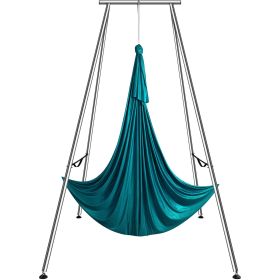 Aerial Yoga Frame & Yoga Hammock, 9.67 ft Height Professional Yoga Swing Stand Comes with 6.6 Yards Aerial Hammock
