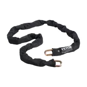 Bike Chain Lock, 5.91 Ft Security Bicycle Chain Lock, Heavy Duty Metal Steel Anti-Theft High Security Bike Locks, Perfect for Bike, Motorcycle