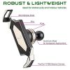 TAKEWAY Phone Holder for 4.7-6.7 inch Screen;  Structure for Both Stability and Anti-Vibration;  Providing Multi-Angle Vision;  Attaches to RAM - Doub