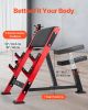 Preacher Curl Bench, Strength Training Benches, Max load 660 LBS Home Gym Fitness Equipment, Seated Arm Isolated Barbell Dumbbell Bicep Station