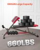 Multi-Functional Weight Bench for Full Body Workout, Roman Chair Hyperextension Bench