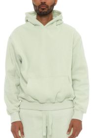 Premium Cotton Blend Hoodie (Color: FROST, size: 3XL)