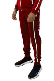SWEAT PANT JOGGERS (Color: NAVY, size: L)