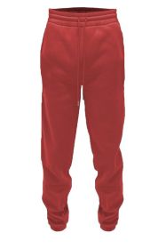 Weiv Solid Sweat Pant Joggers (Color: Red, size: 2XL)