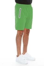 Weiv Active Sports Performance Running Short (Color: GREEN, size: L)