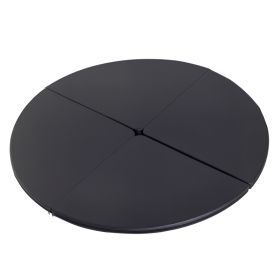 Pole Dance Mat, 2"T x 5'W Folding Pole Crash Mat for Home, Lightweight and Foldable, Black (Option: Black-760x760x210 mm)